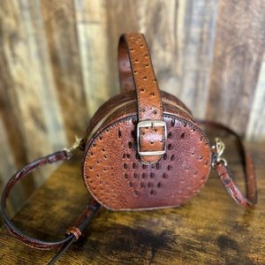 Snakeskin crossbody bag